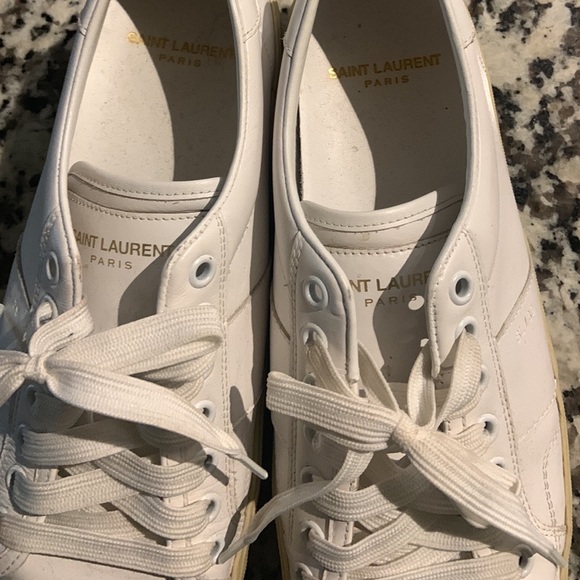 Saint Laurent Court Classic SL/39 platform sneaker - Picture 3 of 11